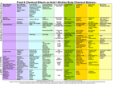 Acid and Alkaline Food Chart