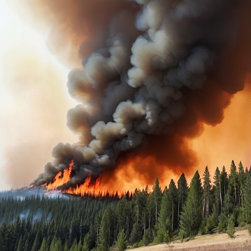 Wildfire Smoke and Breathing Problems
