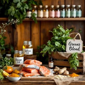 Healthy ingredients for heart wellness