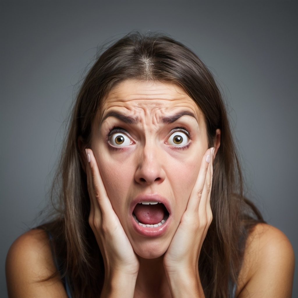 Baffled woman about heavy metals