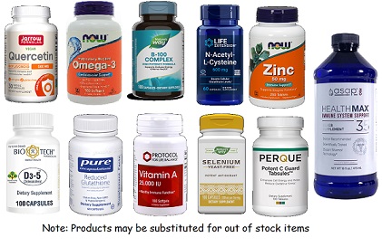 Virus Cold FLU Support Combo Package
