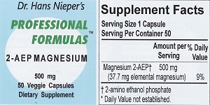 2 AEP Magnesium Professional Formulas Supplement