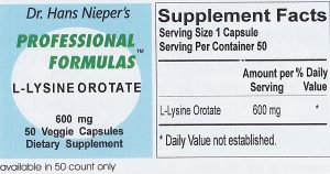 L-Lysine Orotate