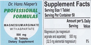Magnesium Arginate with Aspartate Professional Formulas Supplement