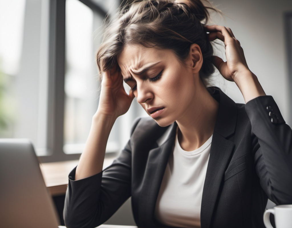 CFS woman with fatigue