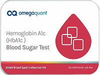 OmegaQuant Hemoglobin A1c (HbA1C) Test Kit